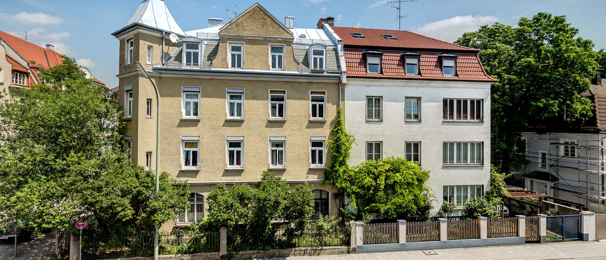 マンション München Schwabing (rechts der Leopoldstraße) 01 物件からの眺め 4338