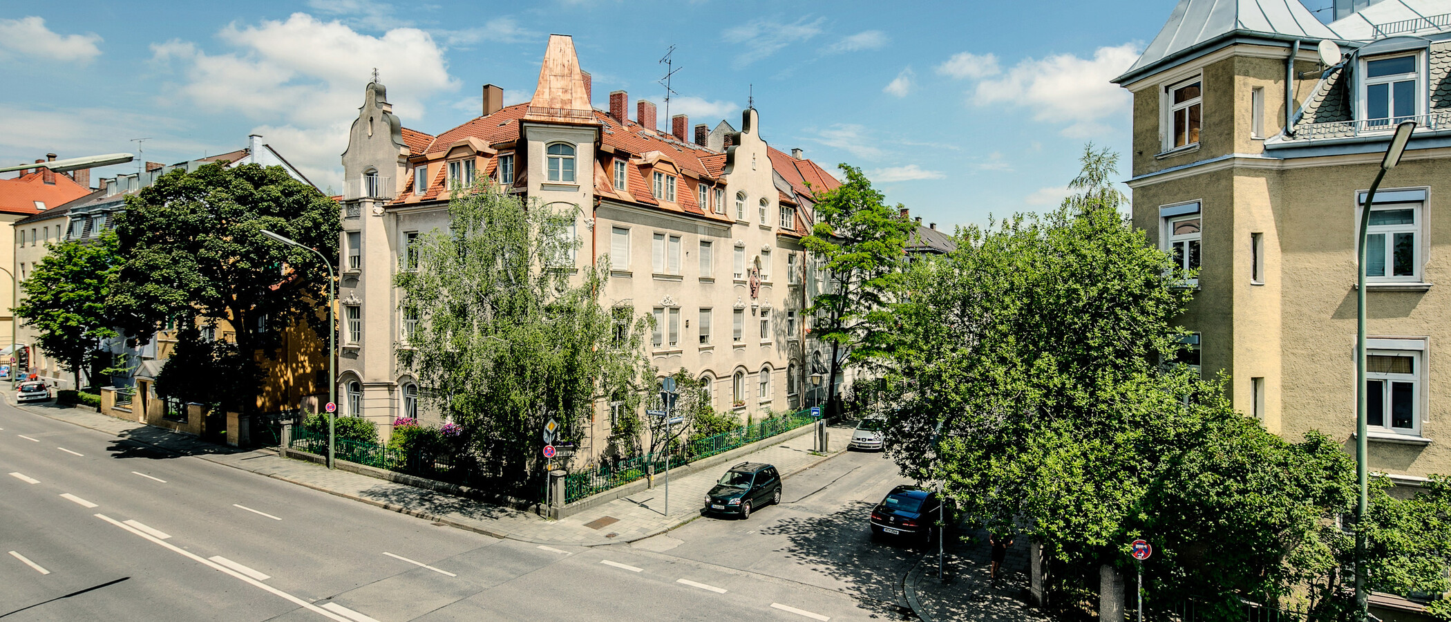 マンション München Schwabing (rechts der Leopoldstraße) 02 物件からの眺め 4338