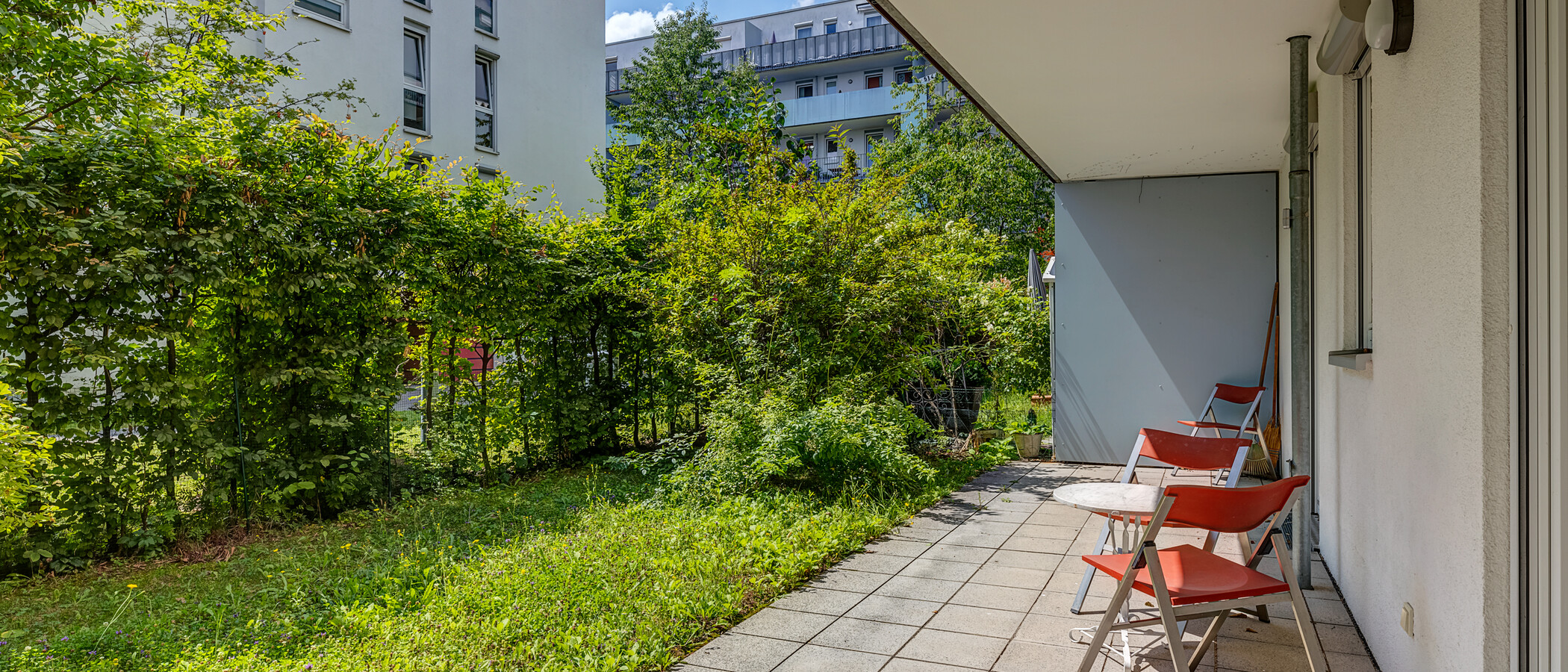 庭付き住宅 München Schwanthalerhöhe 01 庭 4454