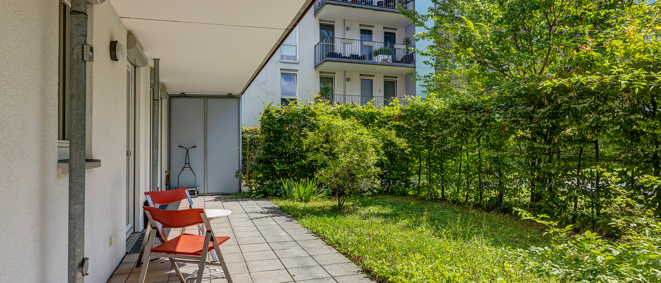 庭付き住宅 München Schwanthalerhöhe 02 庭 4454