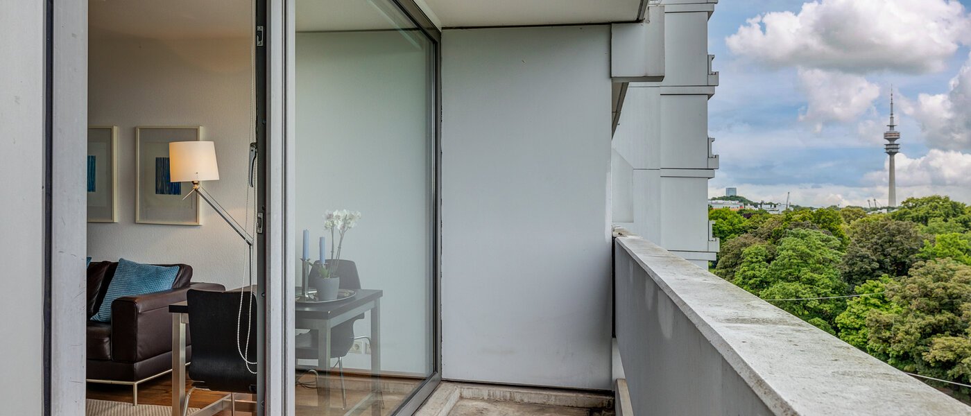 マンション München Schwabing-West (rund um den Bonner Platz) 02 ベランダ 4460