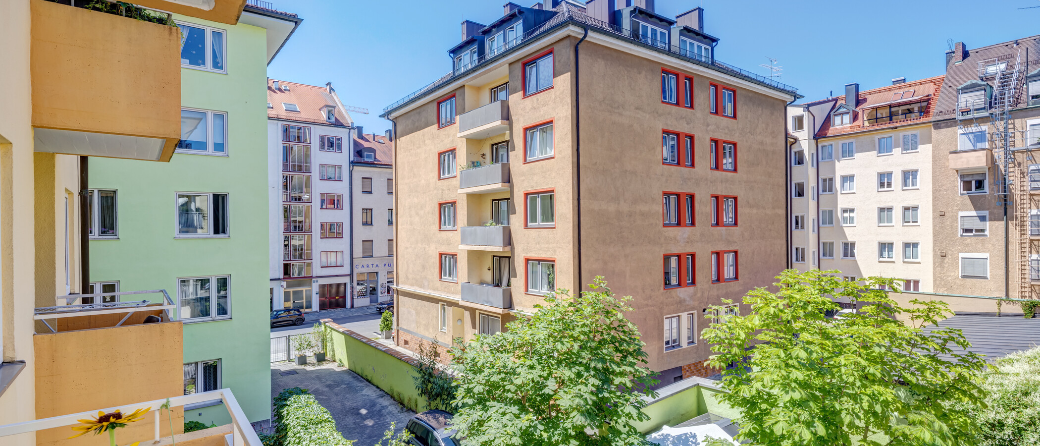 マンション München Maxvorstadt - Universitätsviertel 01 物件からの眺め 4668