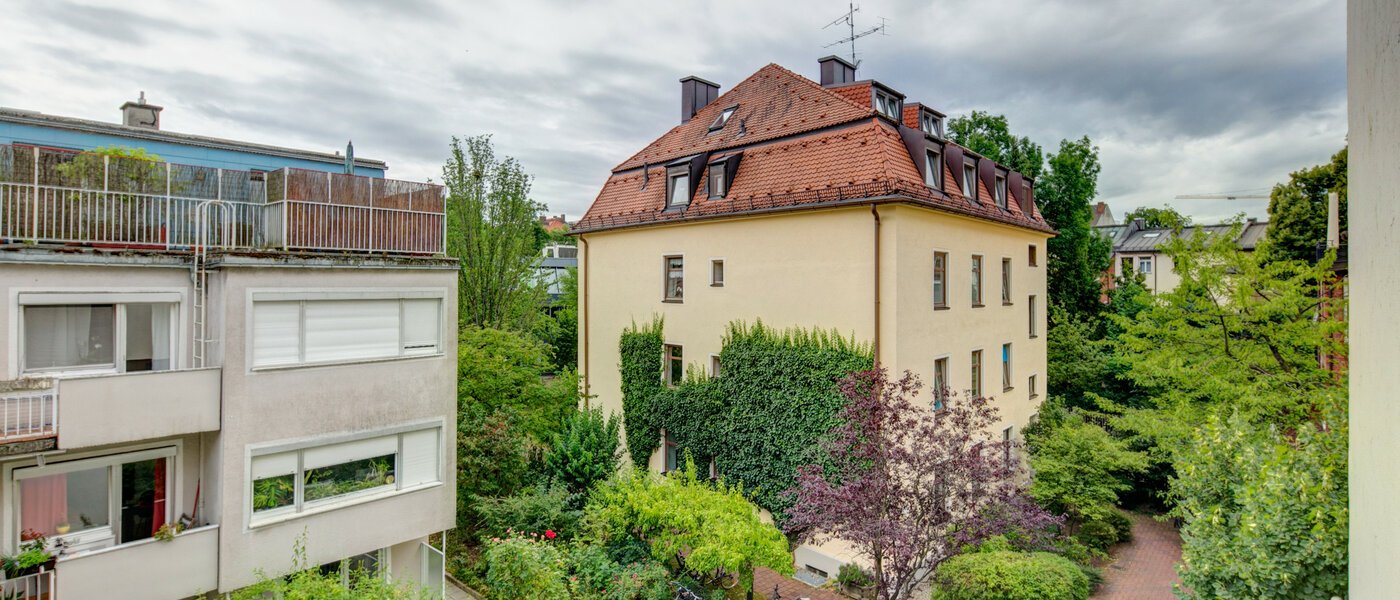 マンション München Schwabing (links der Leopoldstraße) 01 物件からの眺め 4673
