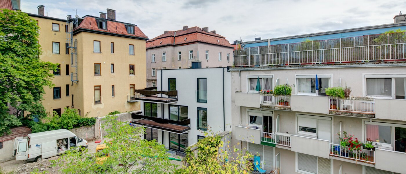 マンション München Schwabing (links der Leopoldstraße) 02 物件からの眺め 4673
