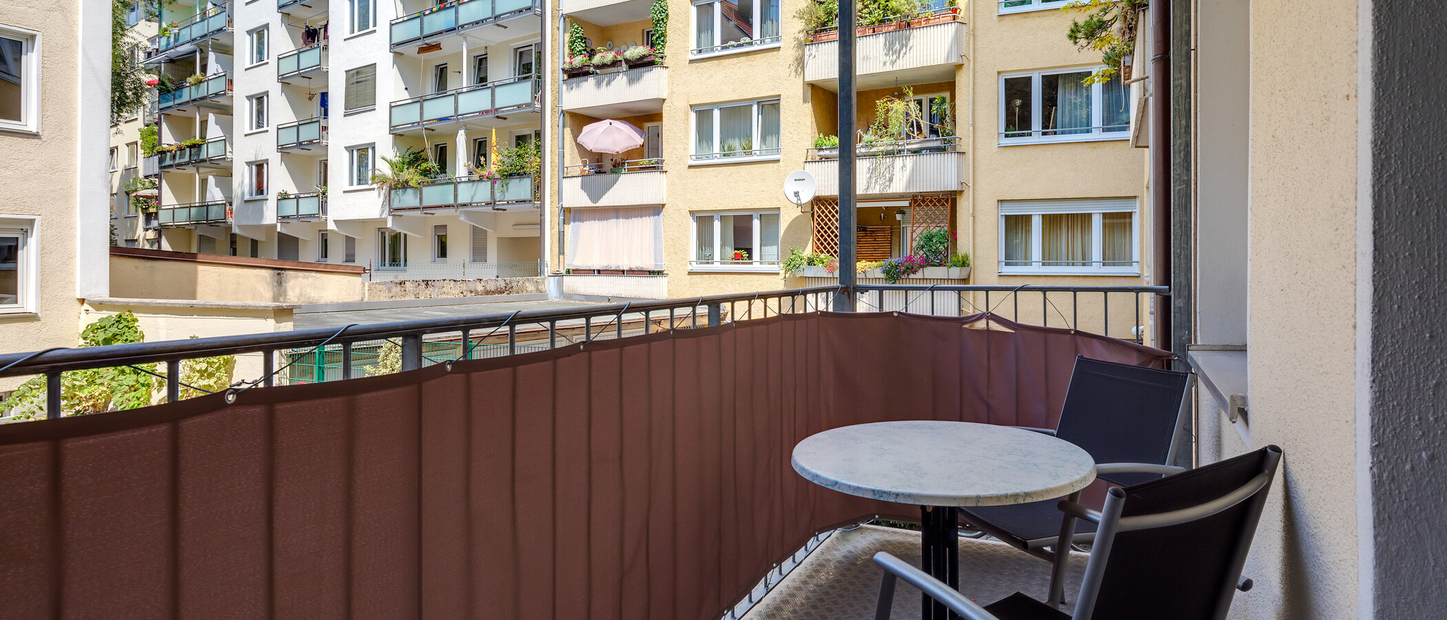 マンション München Schwabing-West (rund um den Hohenzollernplatz) 01 ベランダ 4679