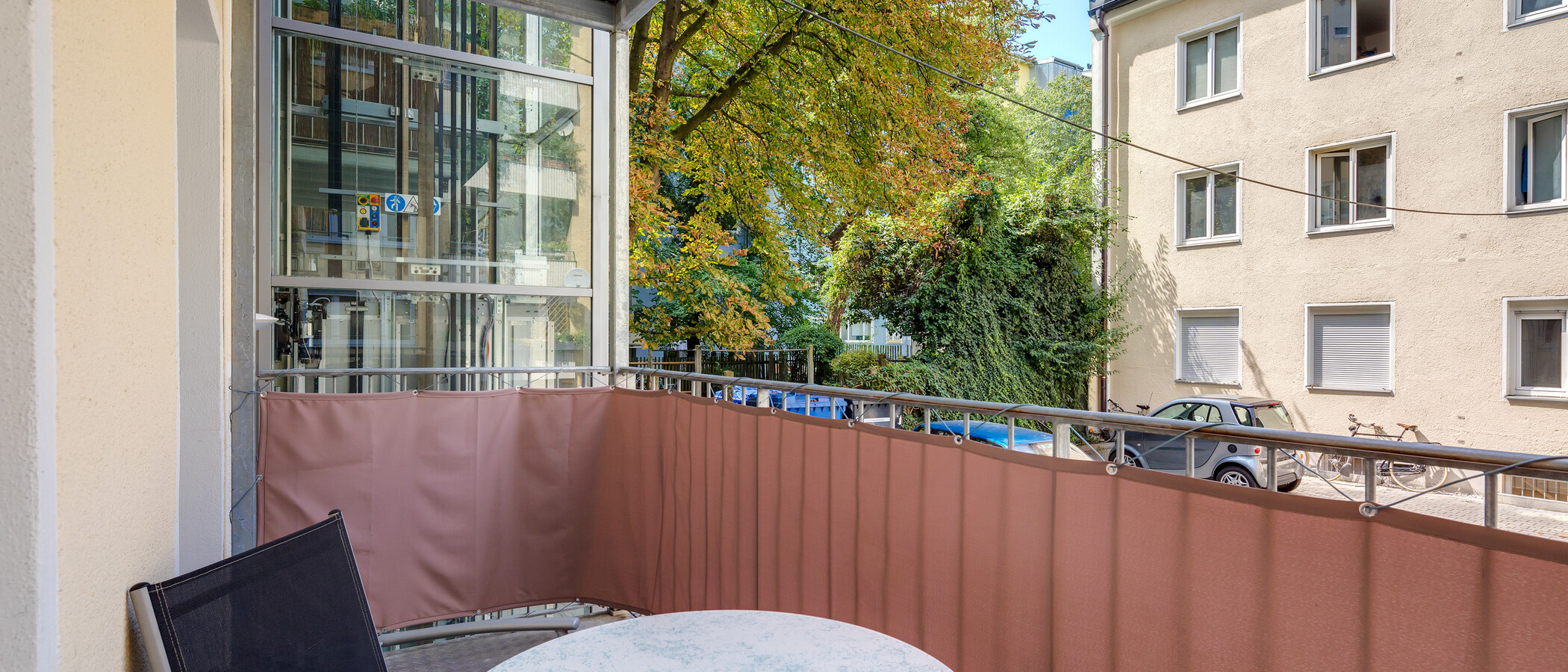 マンション München Schwabing-West (rund um den Hohenzollernplatz) 02 ベランダ 4679