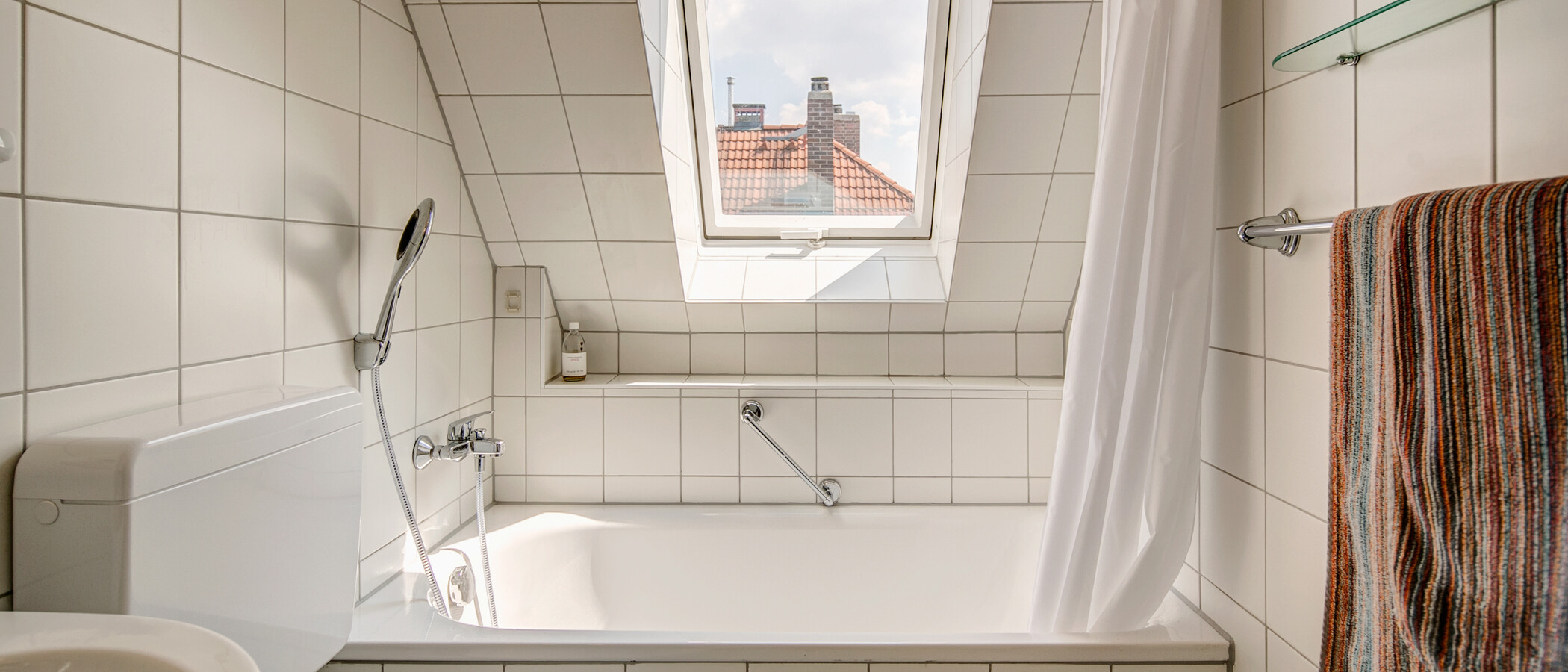 アティック・フラット（屋根裏） München Maxvorstadt - Rund um den Josephsplatz 01 浴室 4683
