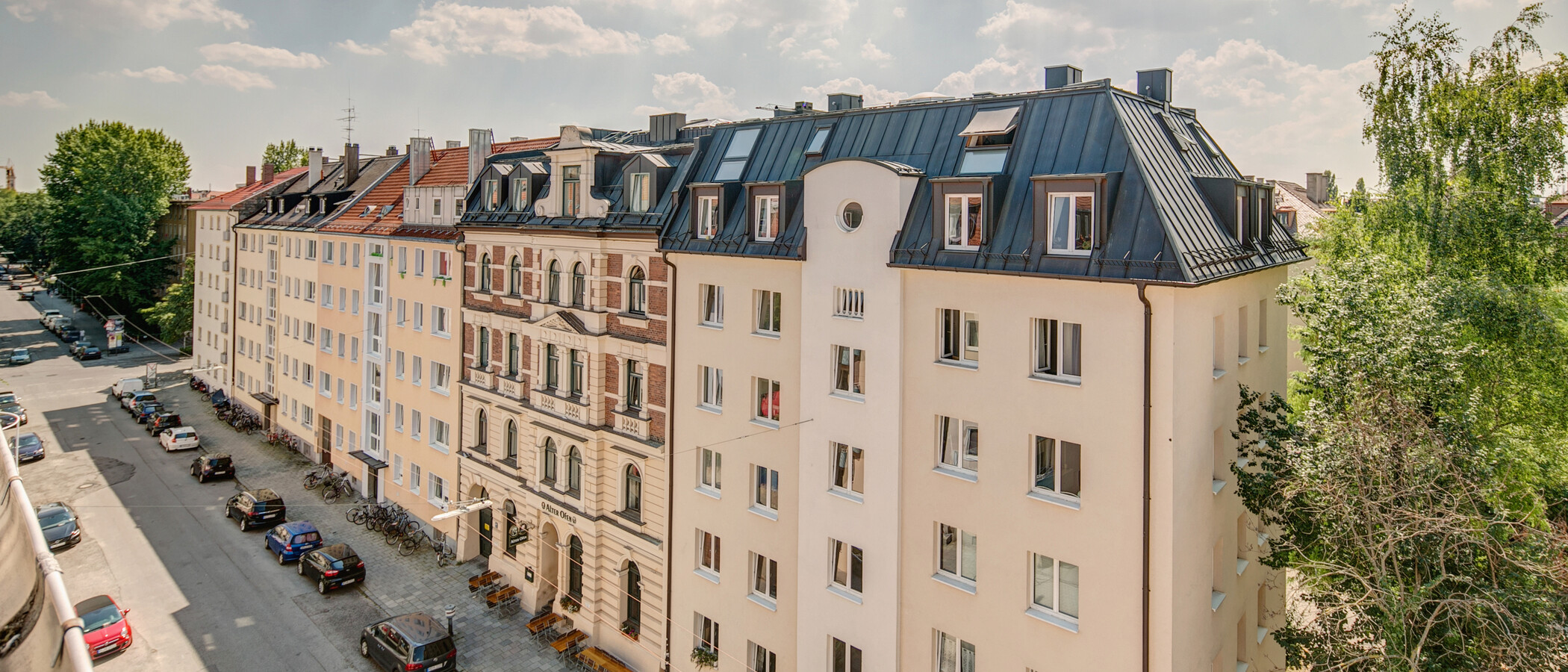 アティック・フラット（屋根裏） München Maxvorstadt - Rund um den Josephsplatz 02 物件からの眺め 4683