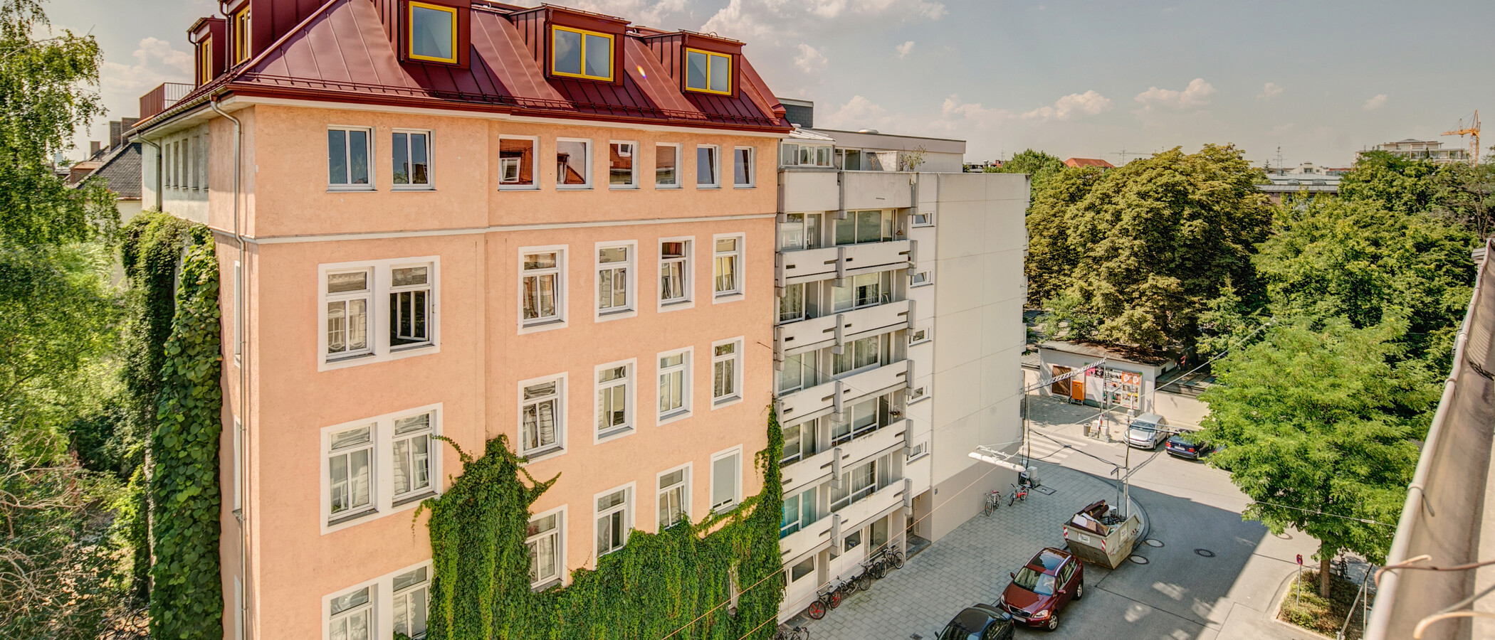 アティック・フラット（屋根裏） München Maxvorstadt - Rund um den Josephsplatz 04 物件からの眺め 4683