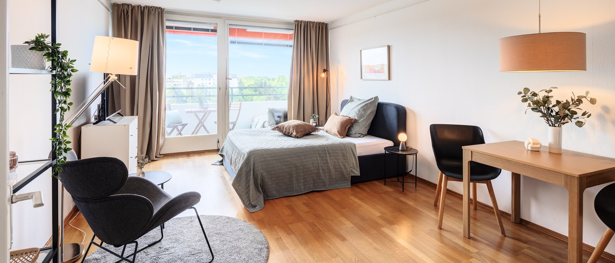 マンション München Schwabing 01 リビングエリア 4700