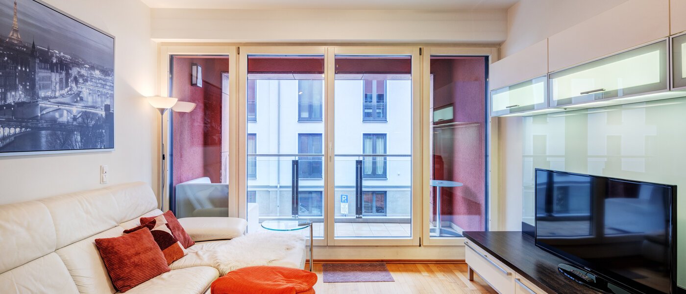 マンション München Schwabing (rechts der Leopoldstraße) 03 リビングエリア 4720