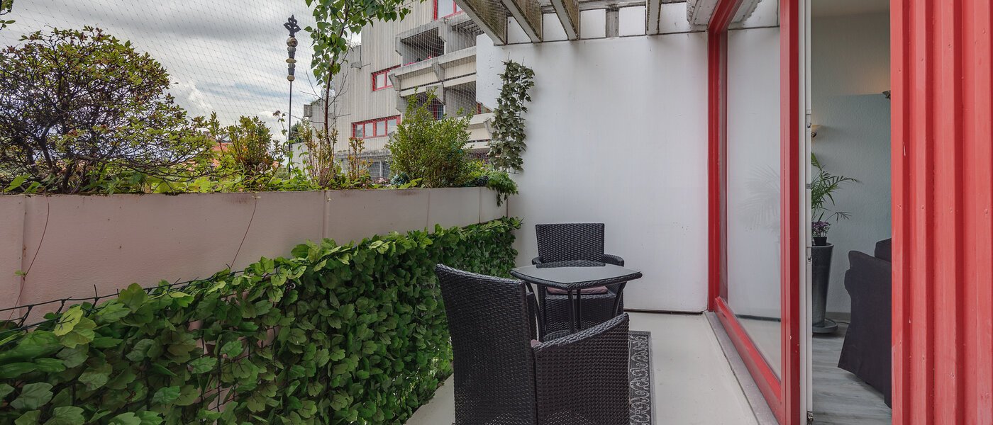 マンション München Schwabing (rechts der Leopoldstraße) 02 ベランダ 4730