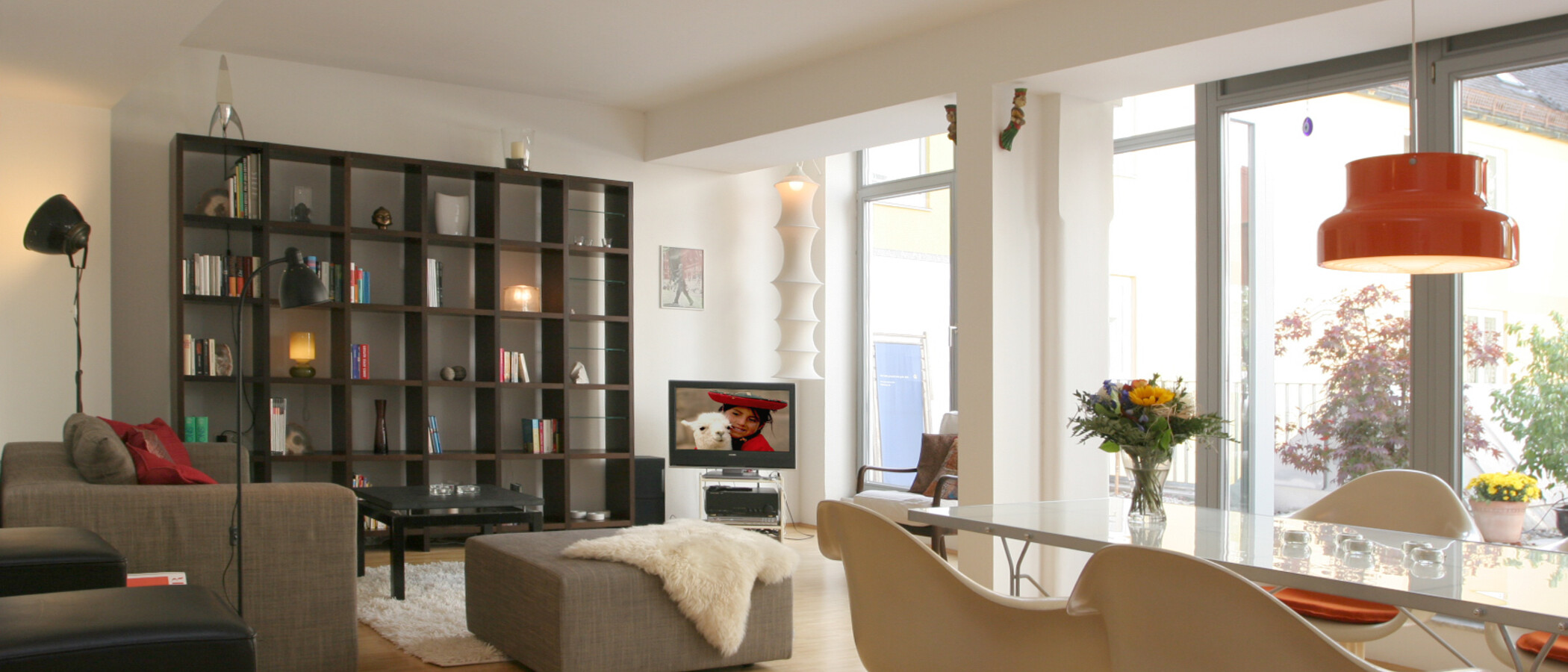 ペントハウス München Westend 05 リビングルーム 4763
