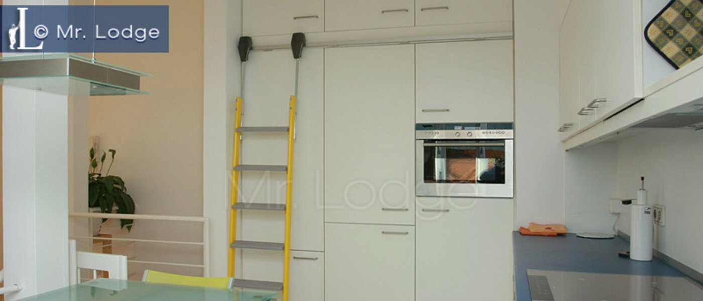 アティック・フラット（屋根裏） München Maxvorstadt - Rund um den Josephplatz 02 キッチン 4768