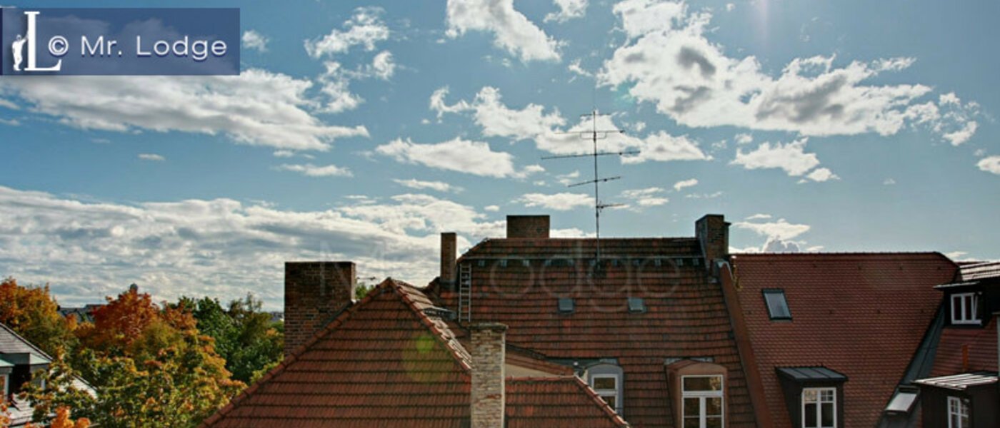 アティック・フラット（屋根裏） München Maxvorstadt - Rund um den Josephplatz 03 テラス・ポーチ 4768