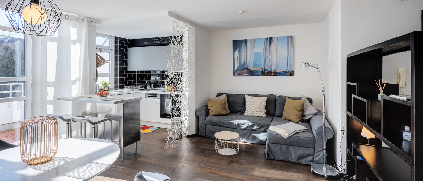 マンション München Schwabing-West (rund um den Bonner Platz) 01 リビングエリア 4836