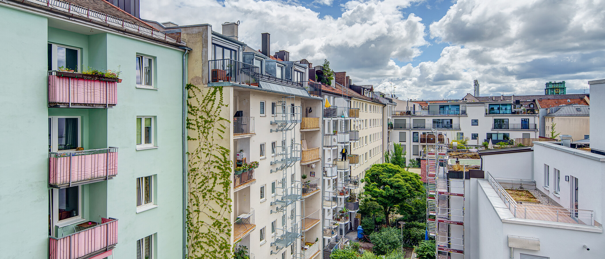 マンション München Maxvorstadt - Westen 02 物件からの眺め 49