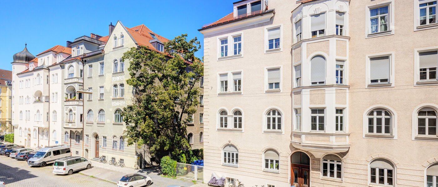 マンション München Schwabing (links der Leopoldstraße) 02 物件からの眺め 4915
