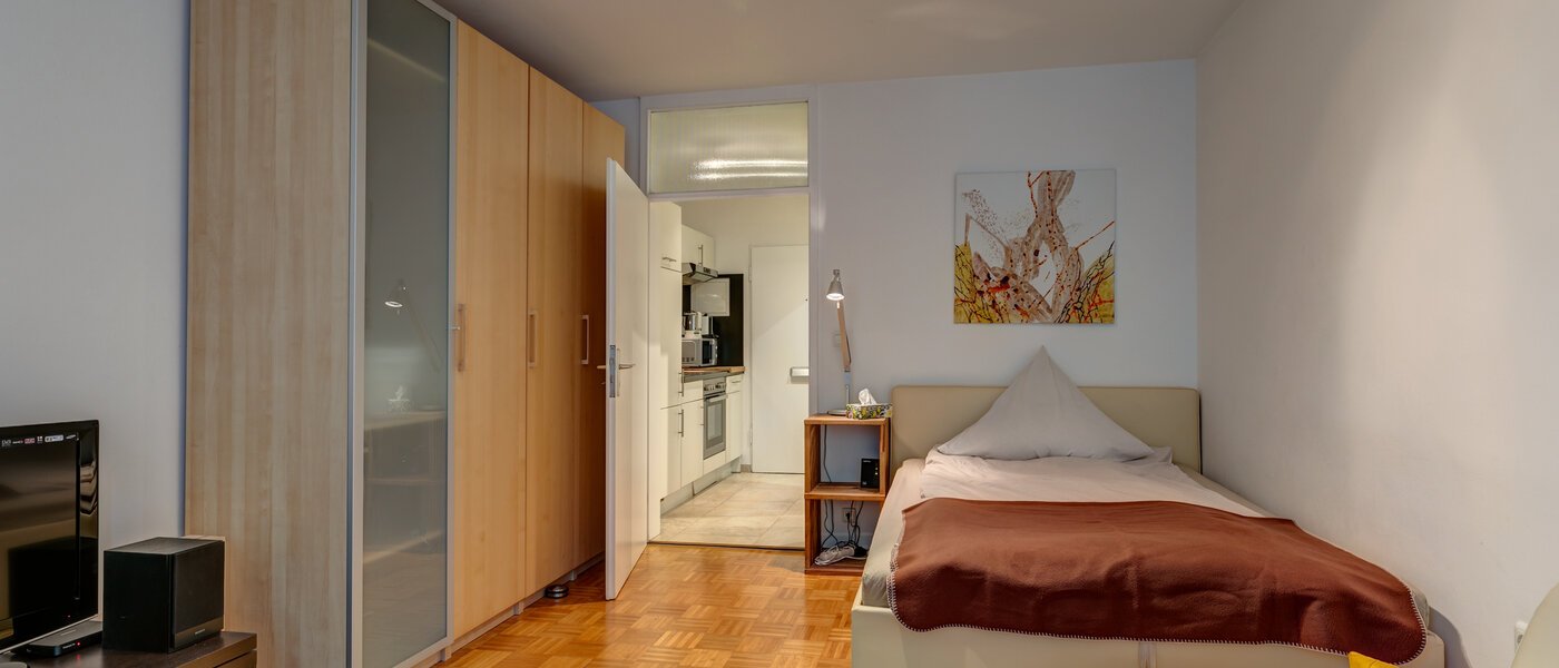 アパルトマン München Schwabing-West (rund um den Hohenzollernplatz) 03 リビングエリア 4983