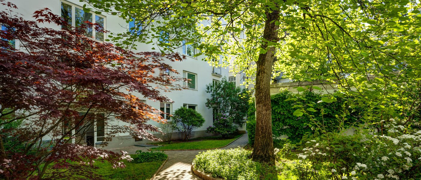 マンション München Schwabing (rechts der Leopoldstraße) 02 中庭向き 4984