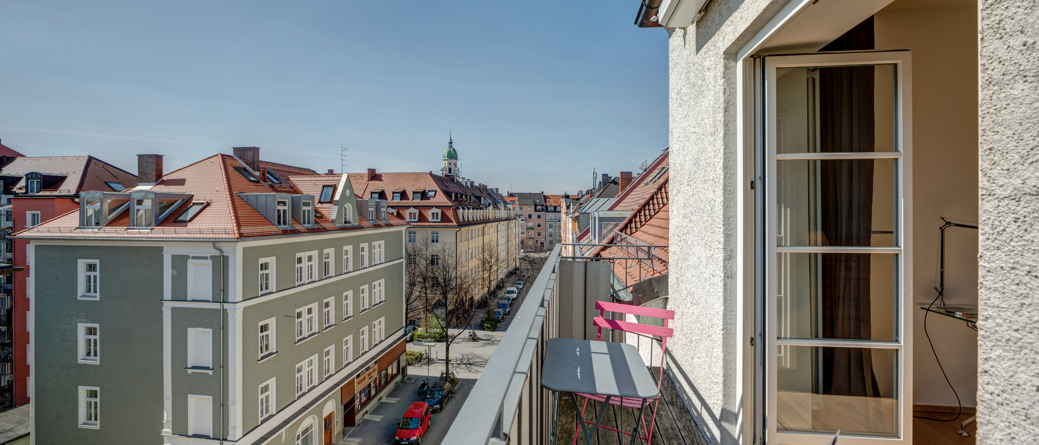 マンション München Maxvorstadt - Rund um den Josephsplatz 03 ベランダ 5076