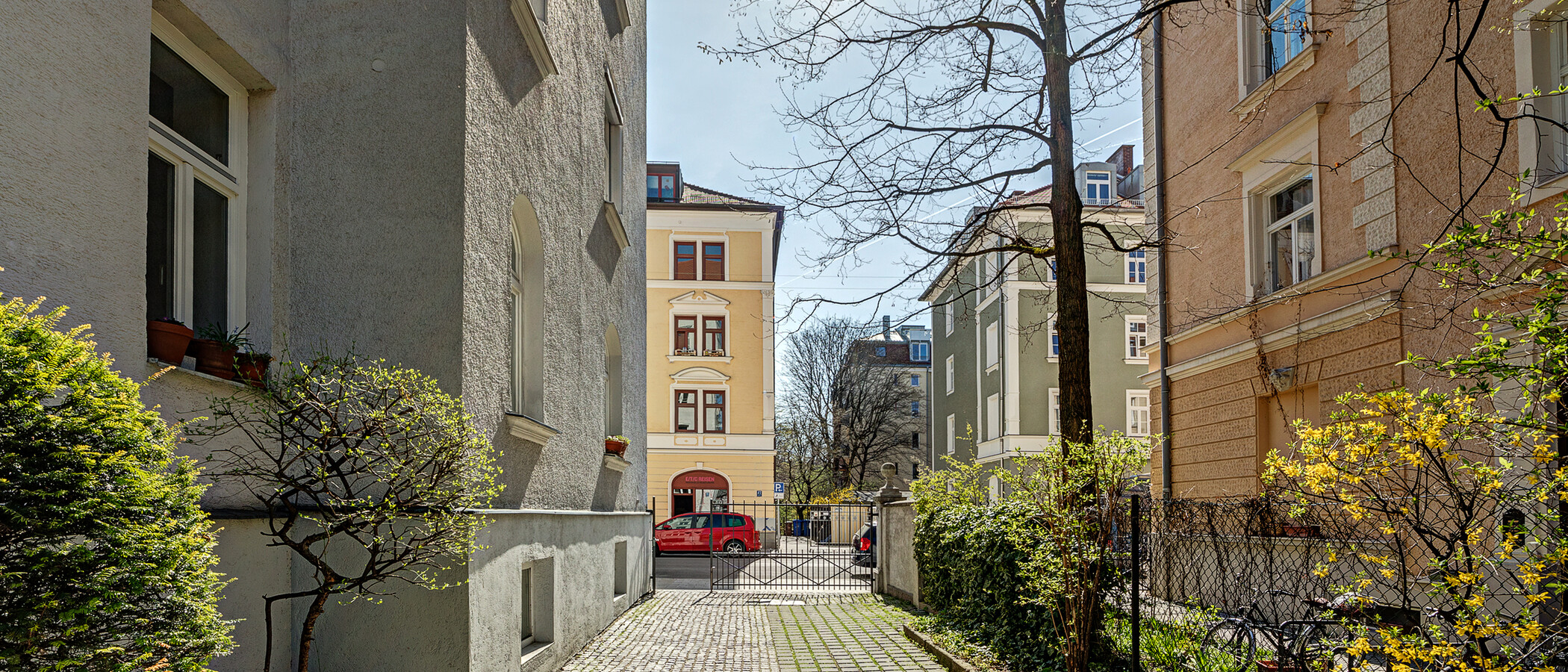 マンション München Maxvorstadt - Rund um den Josephsplatz 02 中庭向き 5076