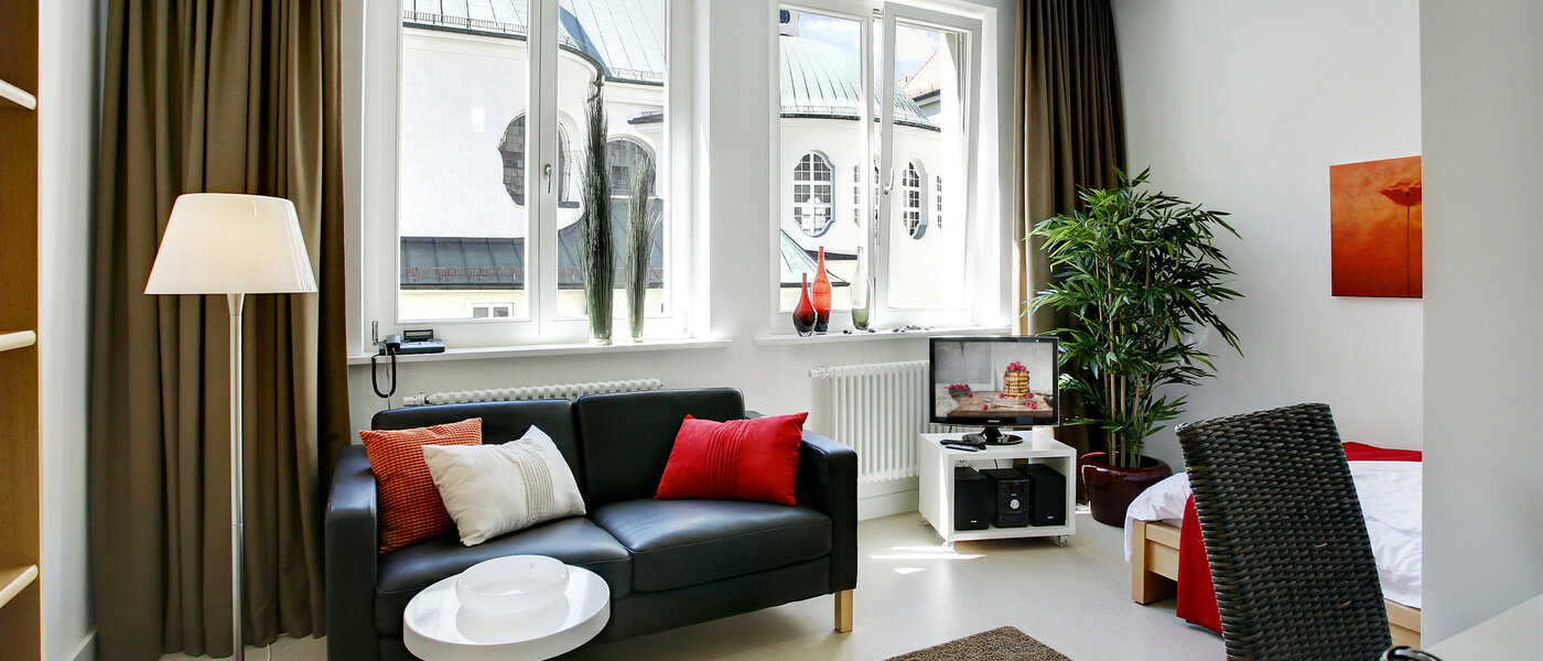 マンション München Lehel 01 リビングエリア 5084