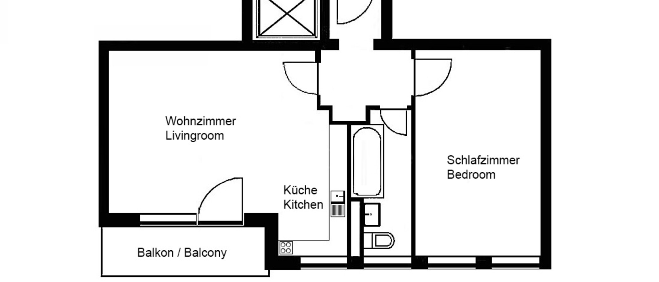 マンション München Schwabing-West 01 見取り図 5116