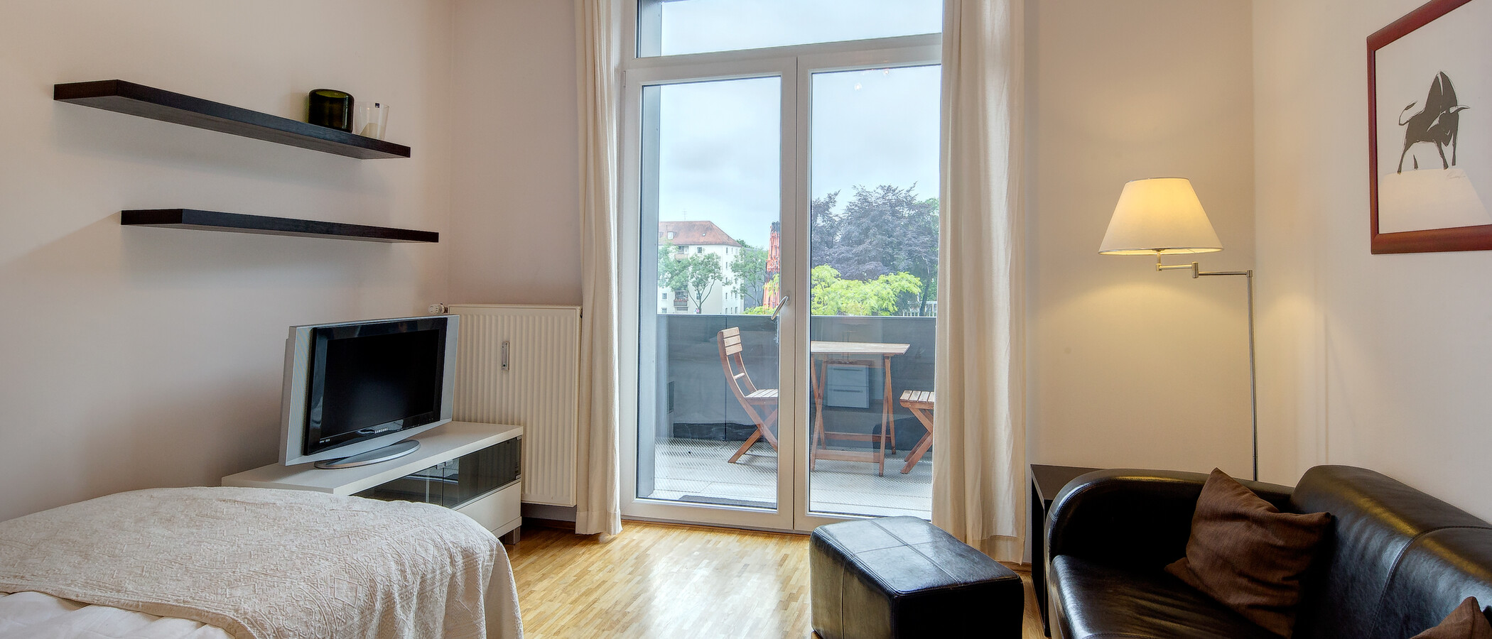 マンション München Schwabing (rechts der Leopoldstraße) 02 リビングルーム 5170