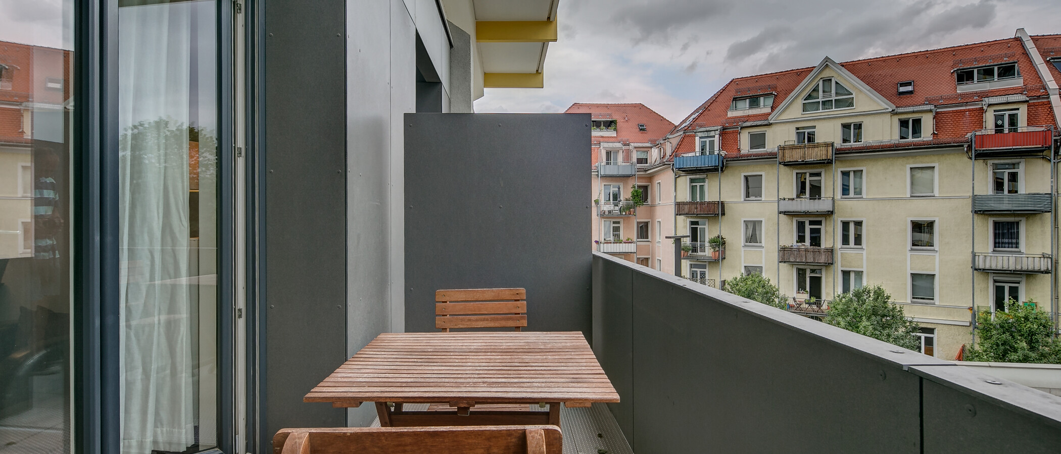 アパルトマン München Schwabing (rechts der Leopoldstraße) 01 ベランダ 5202
