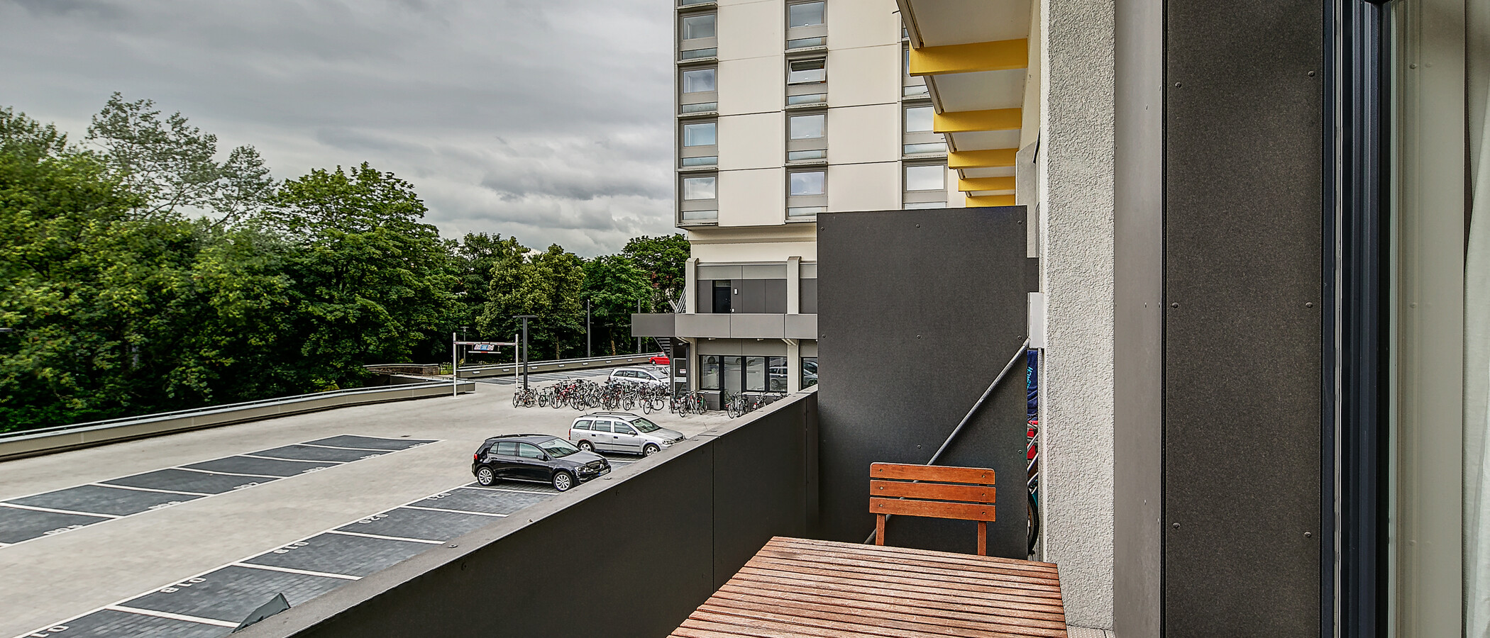 アパルトマン München Schwabing (rechts der Leopoldstraße) 02 ベランダ 5202