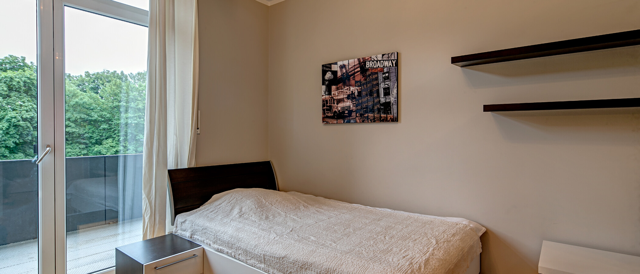 アパルトマン München Schwabing (rechts der Leopoldstraße) 01 寝室 5202