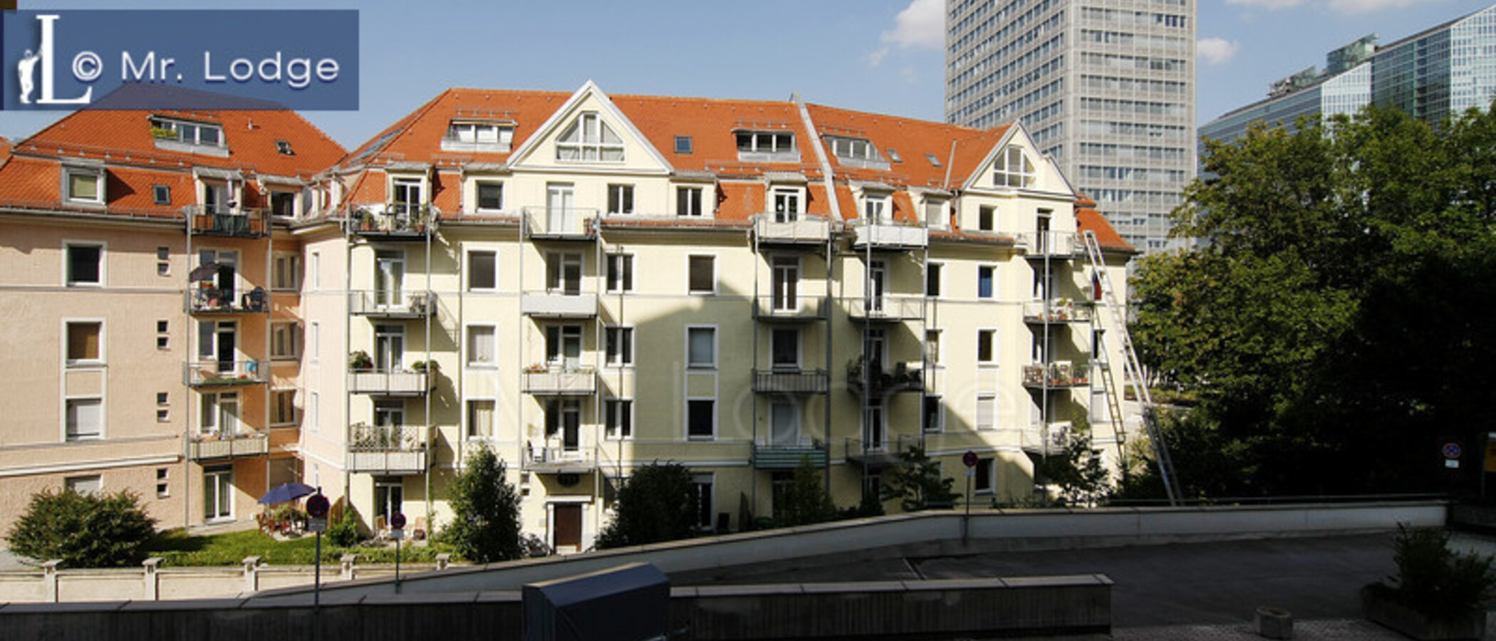 アパルトマン München Schwabing (rechts der Leopoldstraße) 02 物件からの眺め 5202