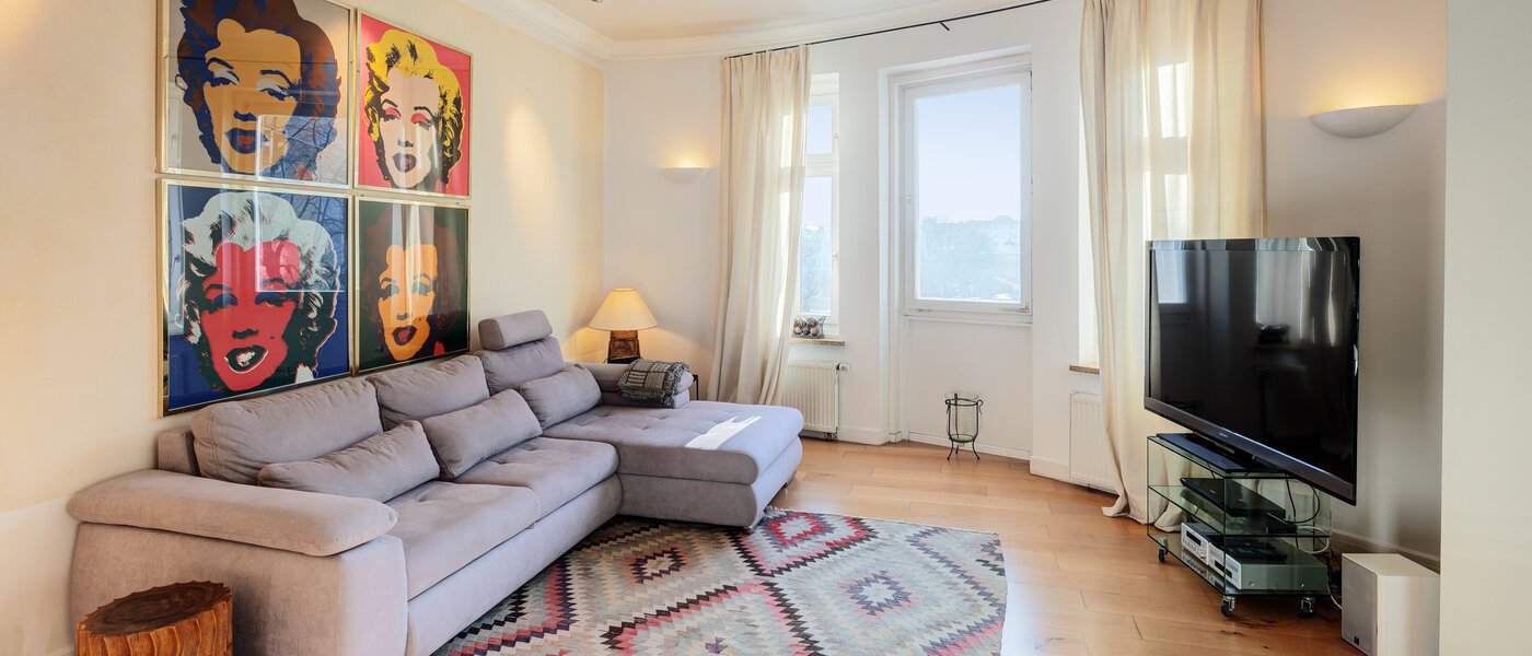 マンション München Neuhausen 01 リビングエリア 5216