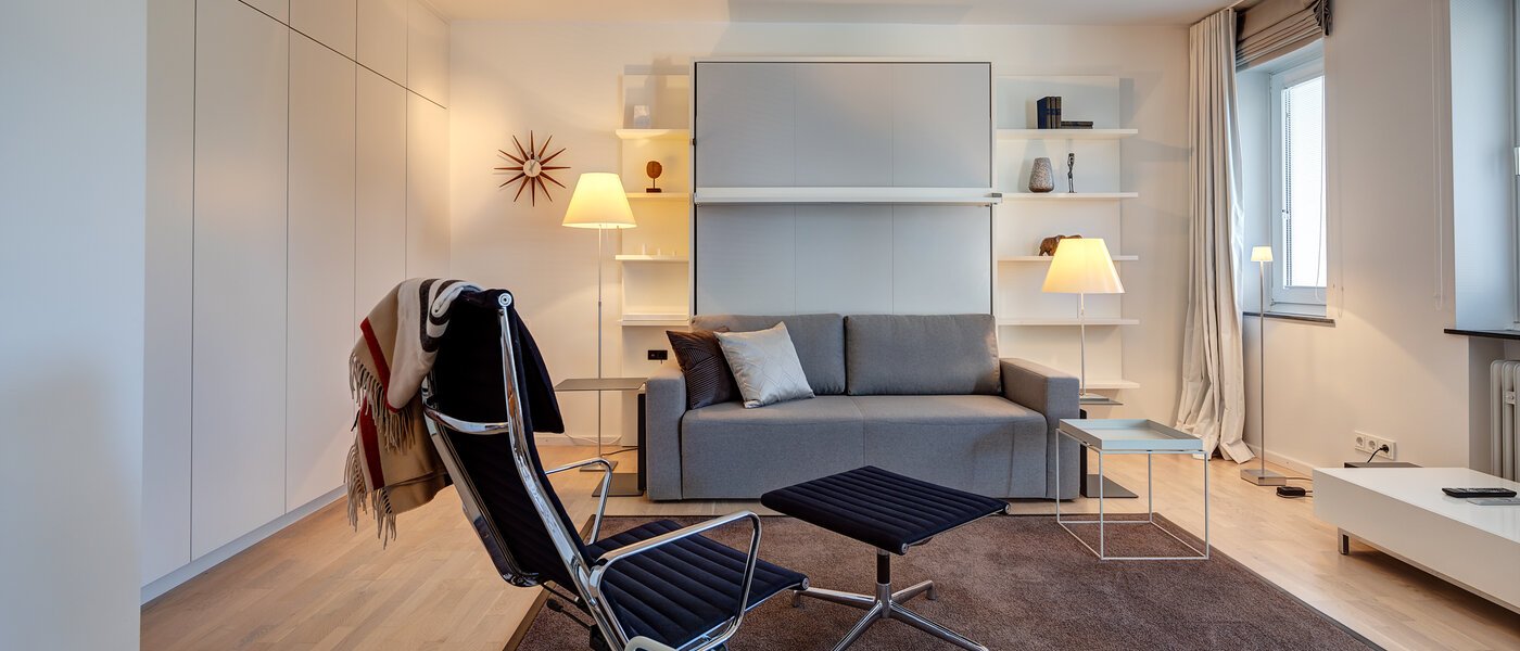 マンション München Schwabing (links der Leopoldstraße) 01 リビングエリア 5263