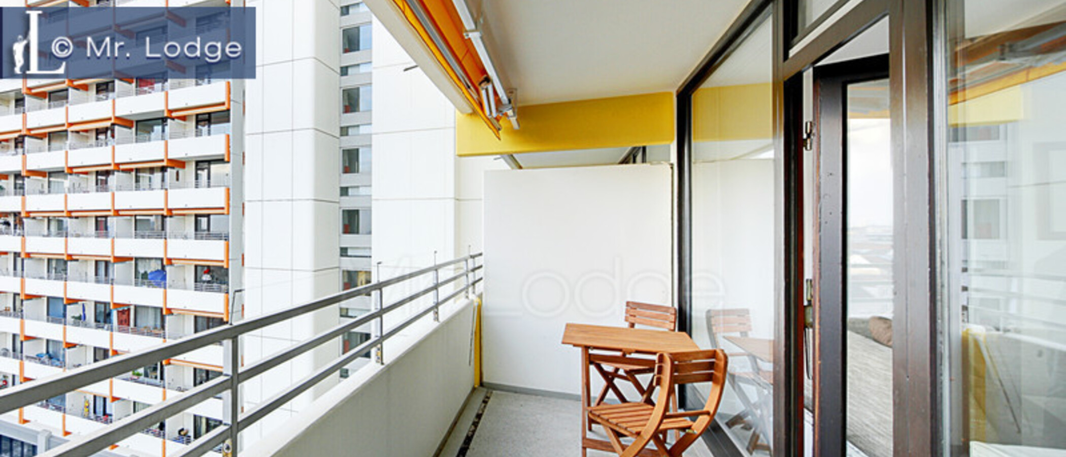 マンション München Schwabing (rechts der Leopoldstraße) 02 ベランダ 5388