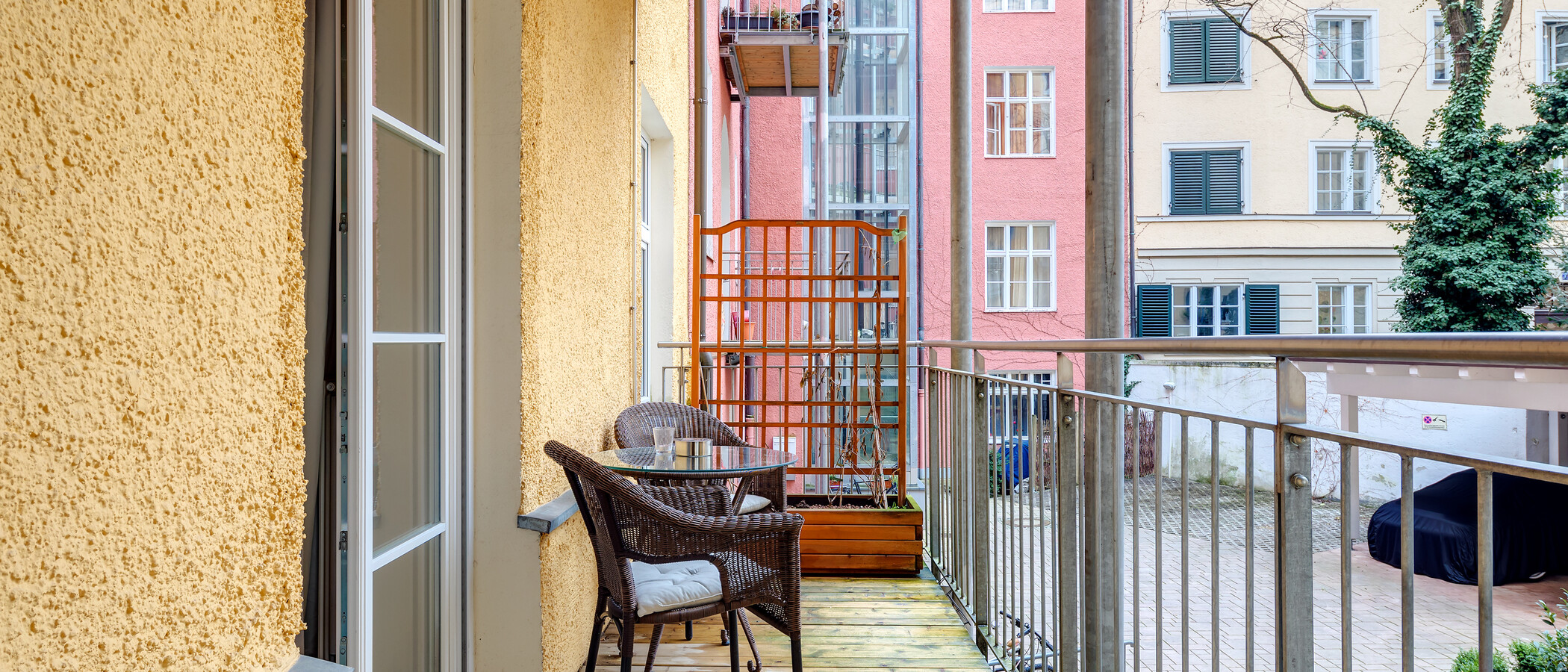 マンション München Schwabing 01 ベランダ 5438