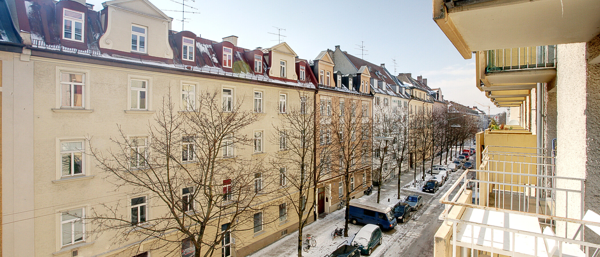 アパルトマン München Schwabing 03 物件からの眺め 5442