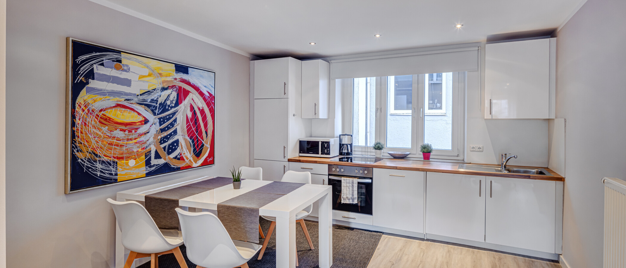 マンション München Schwabing-Nord (zw. Leopoldstraße & Englischen Garten) 02 キッチン 5559