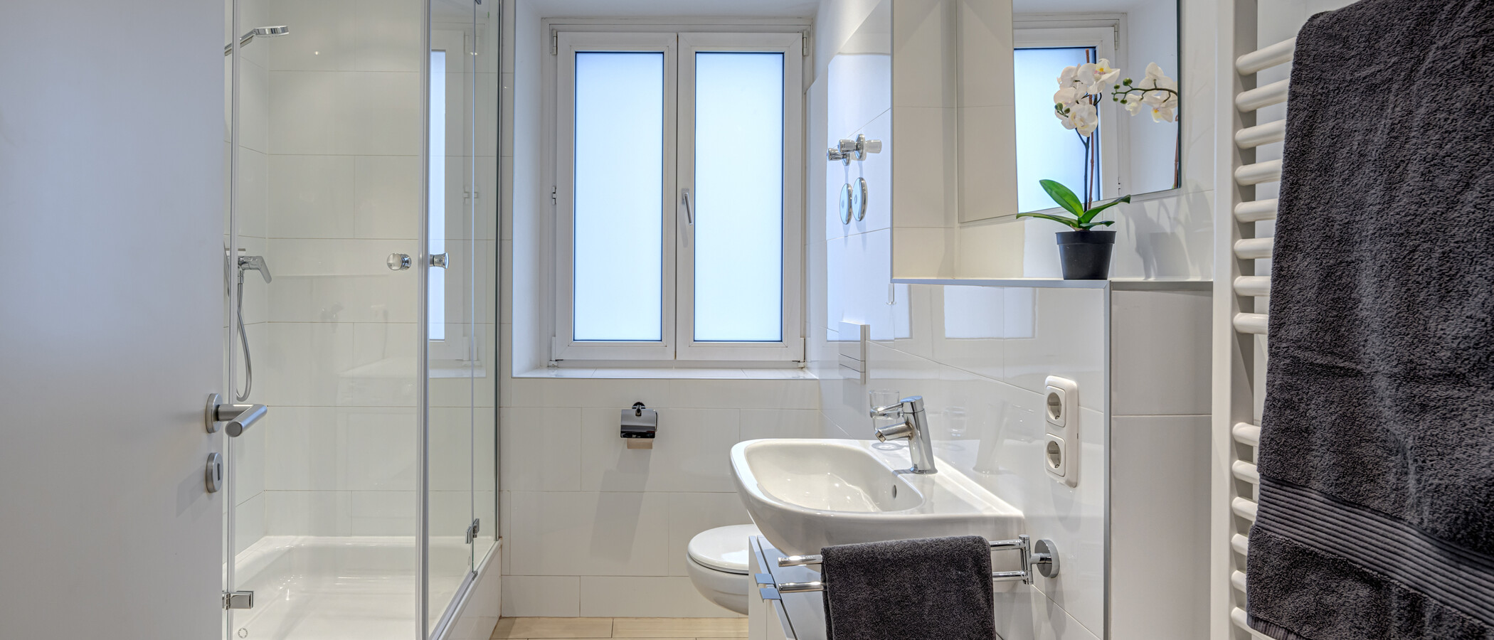 マンション München Schwabing-Nord (zw. Leopoldstraße & Englischen Garten) 01 浴室 5559