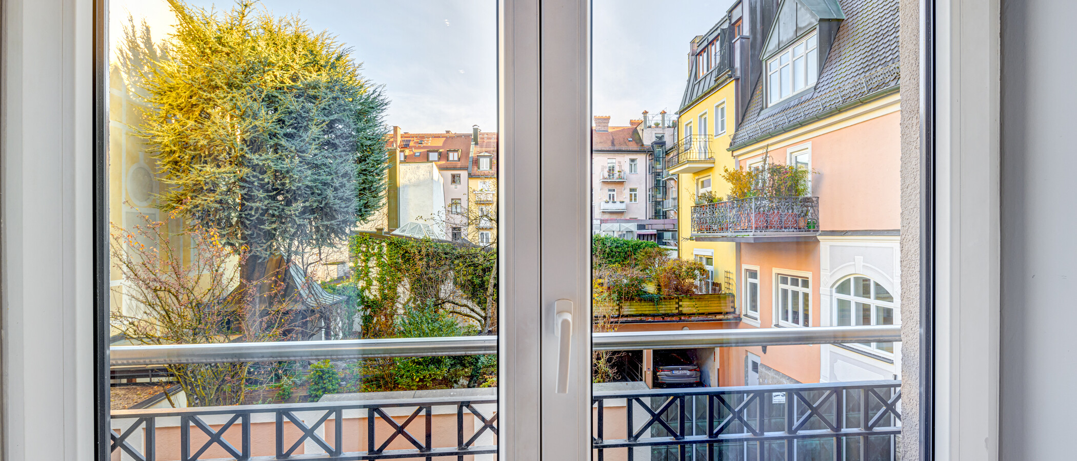 マンション München Schwabing-Nord (zw. Leopoldstraße & Englischen Garten) 01 物件からの眺め 5559