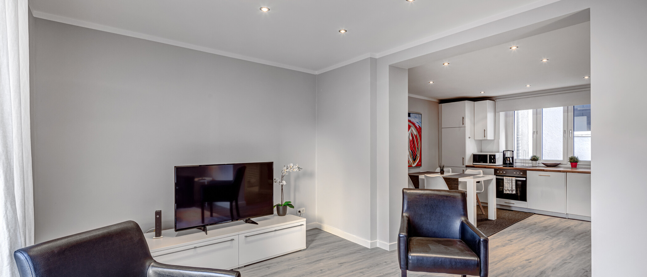 マンション München Schwabing-Nord (zw. Leopoldstraße & Englischen Garten) 03 リビングエリア 5559