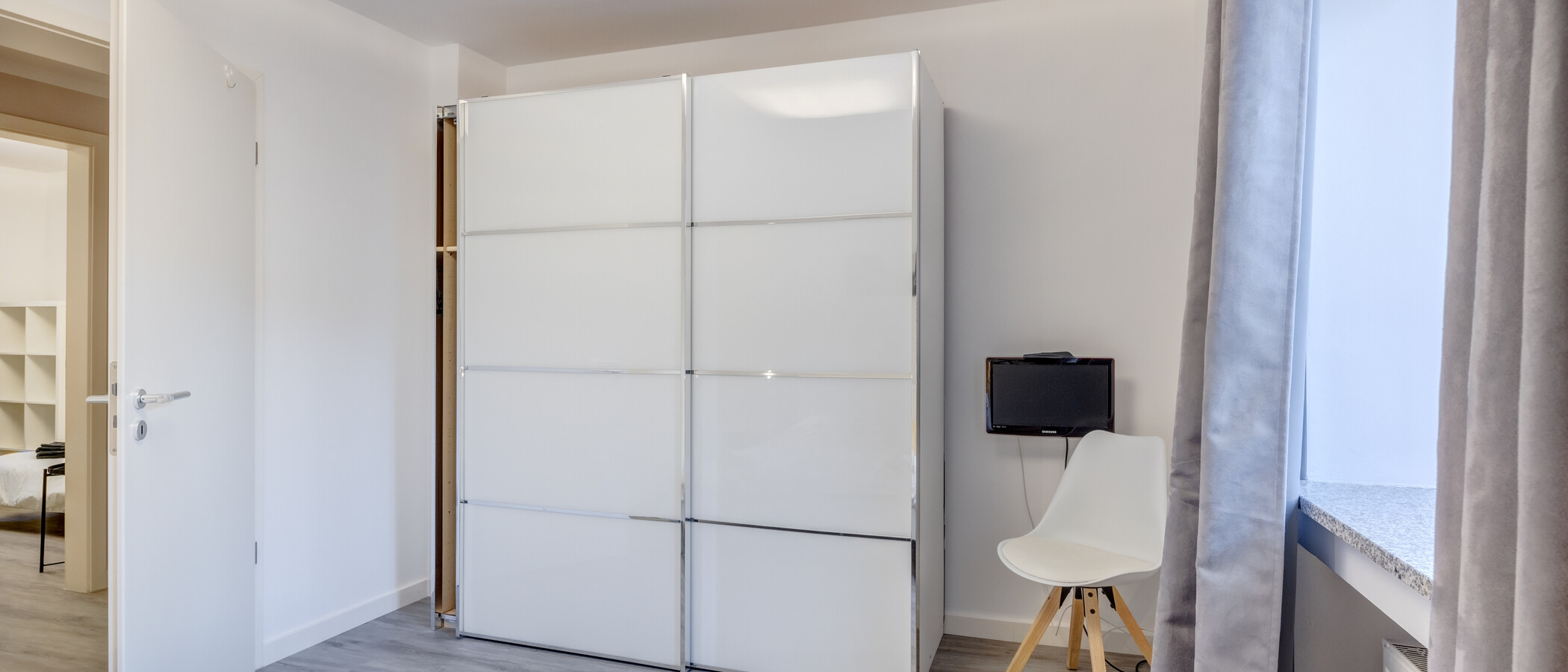 マンション München Schwabing-Nord (zw. Leopoldstraße & Englischen Garten) 02 1. 寝室 5559