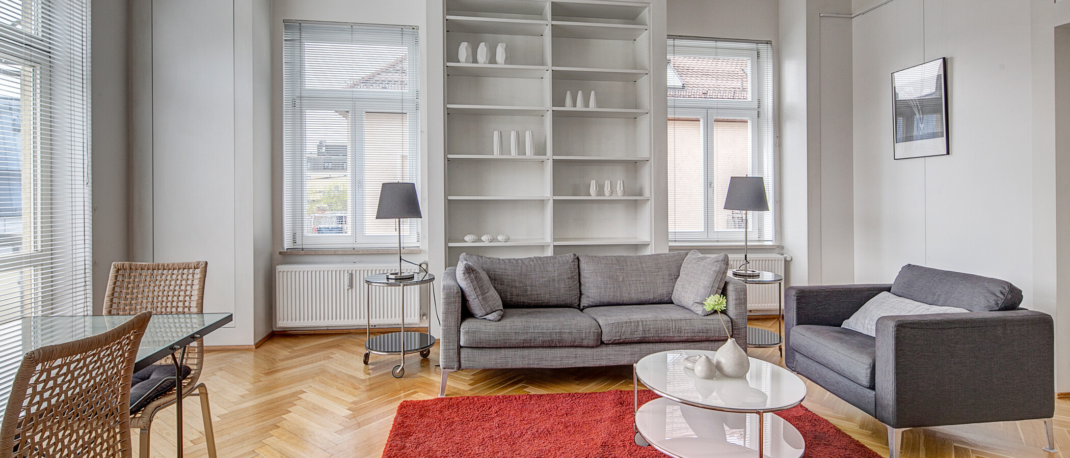 マンション München Schwabing (links der Leopoldstraße) 01 リビングルーム 556