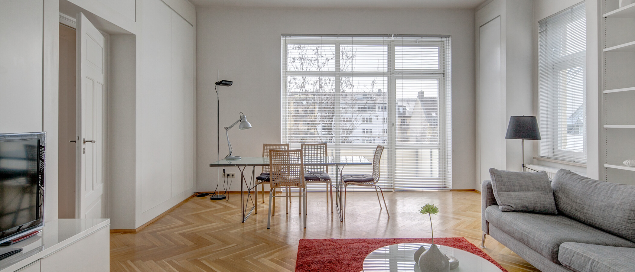 マンション München Schwabing (links der Leopoldstraße) 02 リビングルーム 556