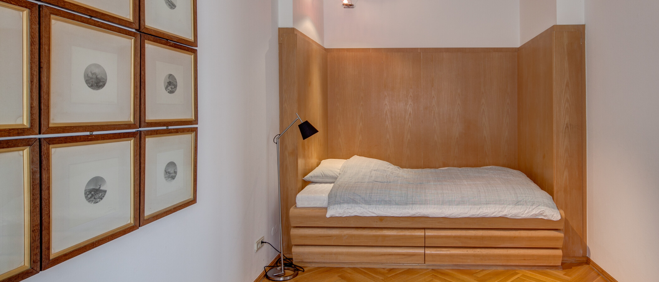 マンション München Schwabing (links der Leopoldstraße) 01 寝室 556