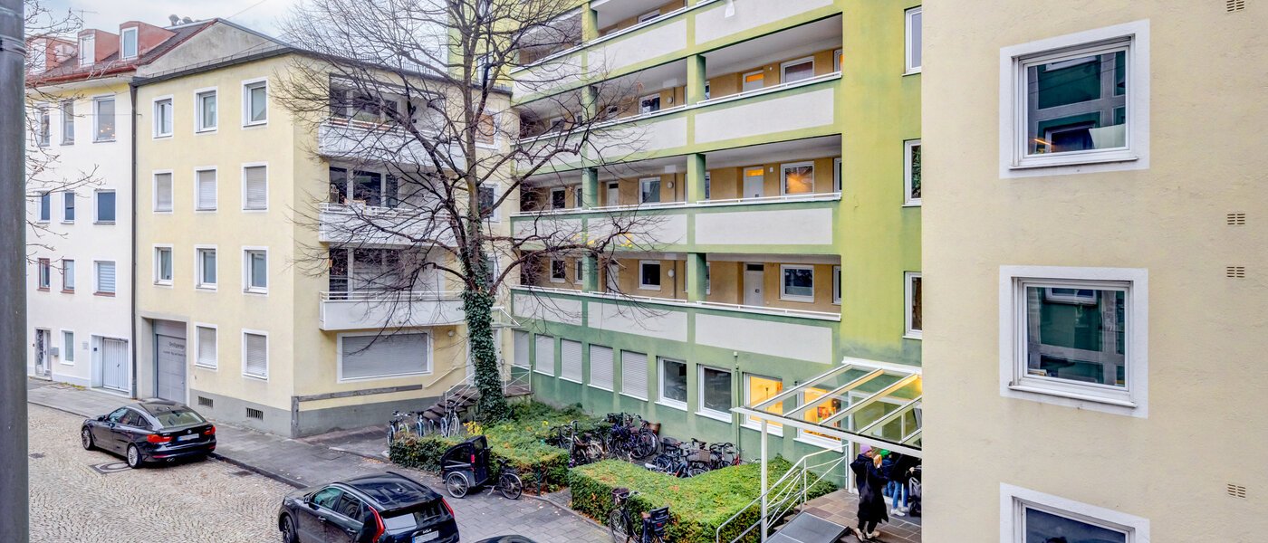 マンション München Schwabing-Nord (zw. Leopoldstraße & Englischen Garten) 01 物件からの眺め 5560