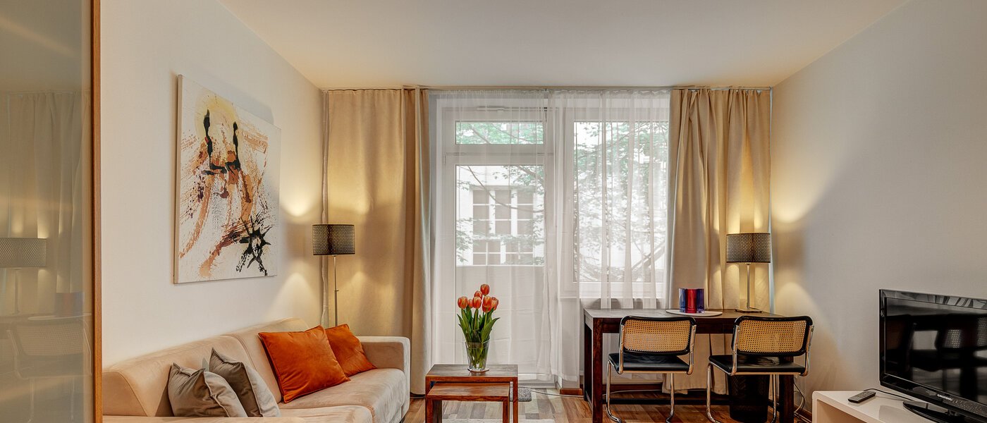 マンション München Schwabing-West (rund um den Hohenzollernplatz) 01 リビングエリア 5579