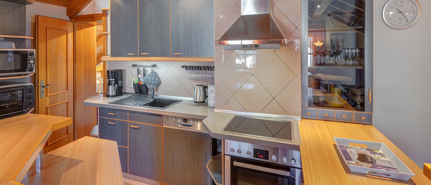 アティック・フラット（屋根裏） München Am Hart 01 キッチン 5630