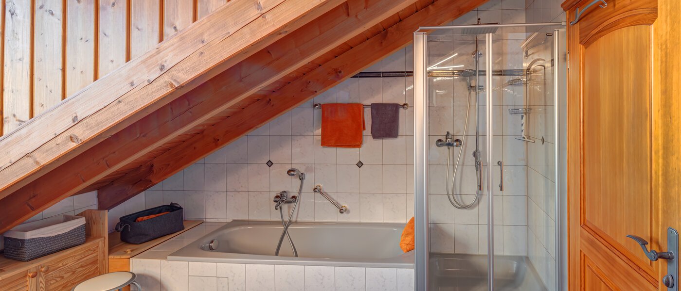 アティック・フラット（屋根裏） München Am Hart 01 浴室 5630